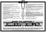 Manif contre les lois sécuritaires