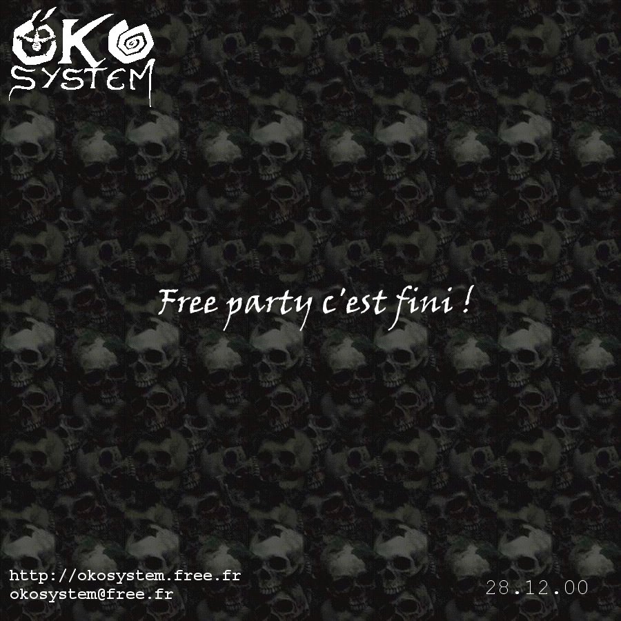 Free party, c'est fini !