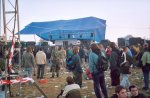 Tchéquie, teknival juillet 2002, Son des Trakkas (Fr) + Kosmiks (Cz) + Metro (Cz)